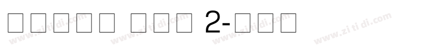 Metal Reg 2字体转换